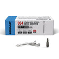 #10 x 2 in 304 Stainless Steel Deck Screws 350pc - Durable Outdoor