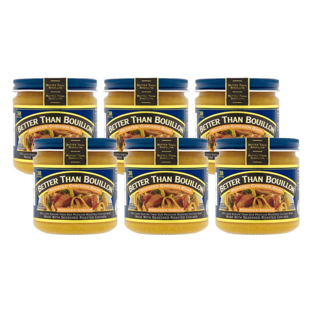 Reduced Sodium Roasted Chicken Base for Flavorful Cooking