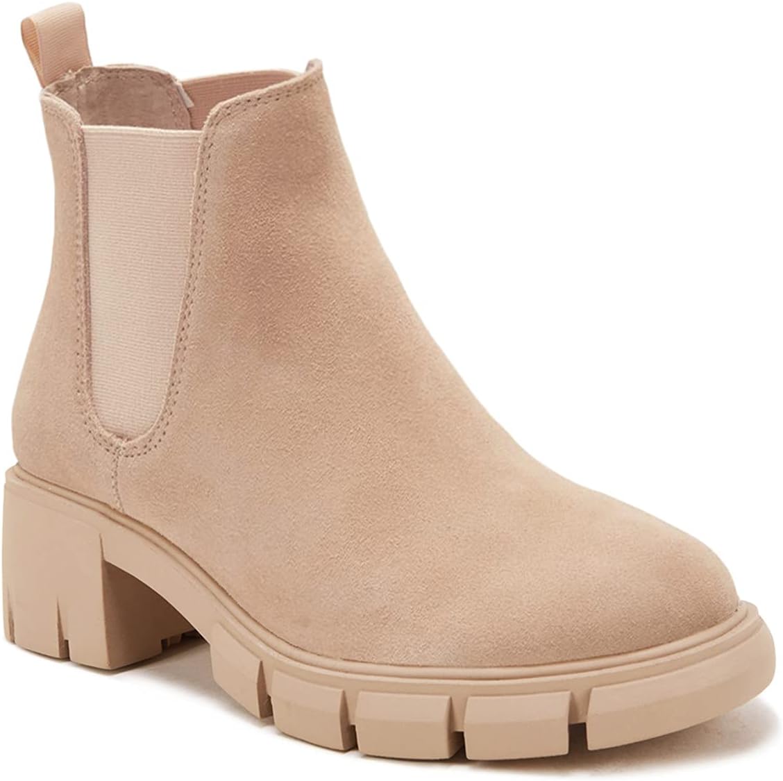 Juliet Holy Womens Lug Sole Platform Ankle Booties for Style