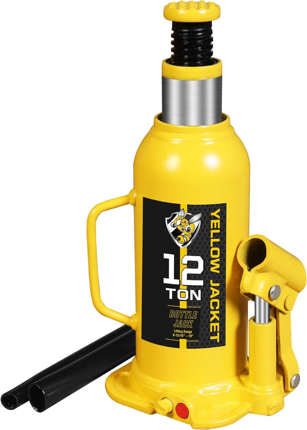 12 Ton Multi-Directional Welded Bottle Jack for Auto Repair
