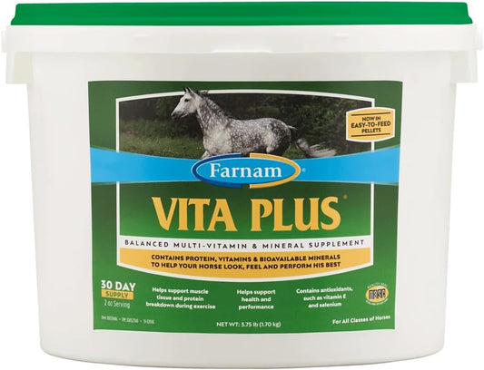 Farnam Vita Plus Balanced Multi-Vitamin for Horse Health