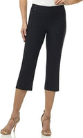 Women's Ease into Comfort Capri with Button Detail - Pull-On Fit