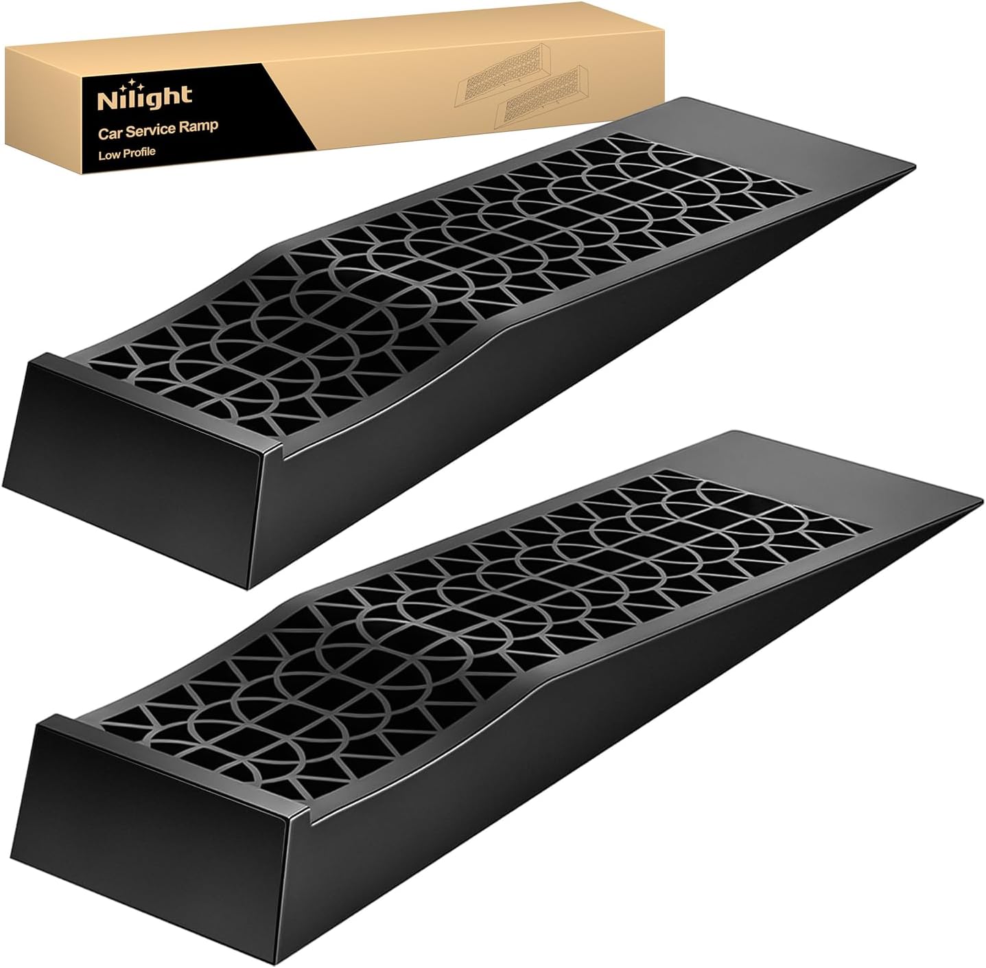 Nilight Low Profile Car Ramps for Vehicle Maintenance Support