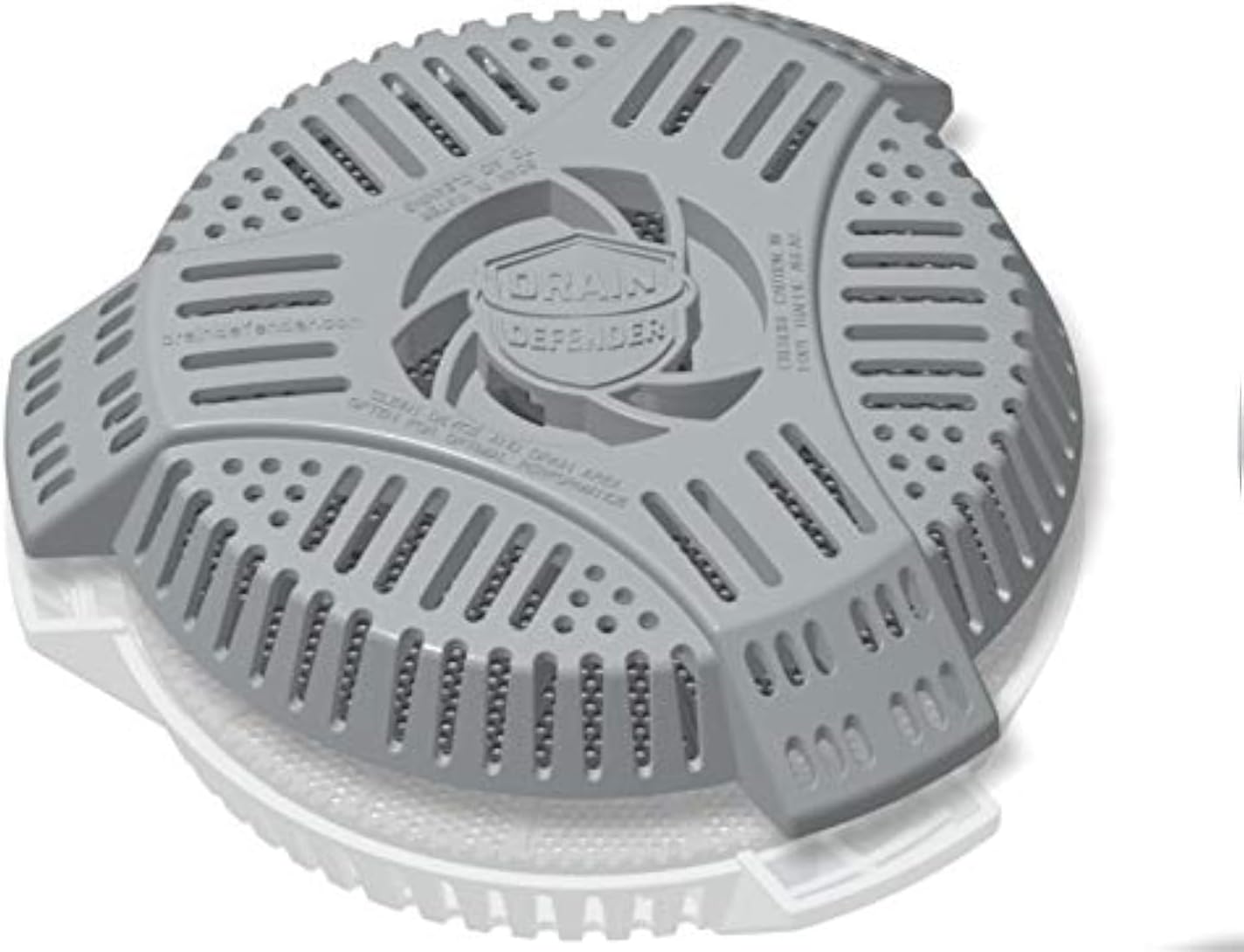 Easy-Install Two-Stage Stairwell Drain Cover for Clogs