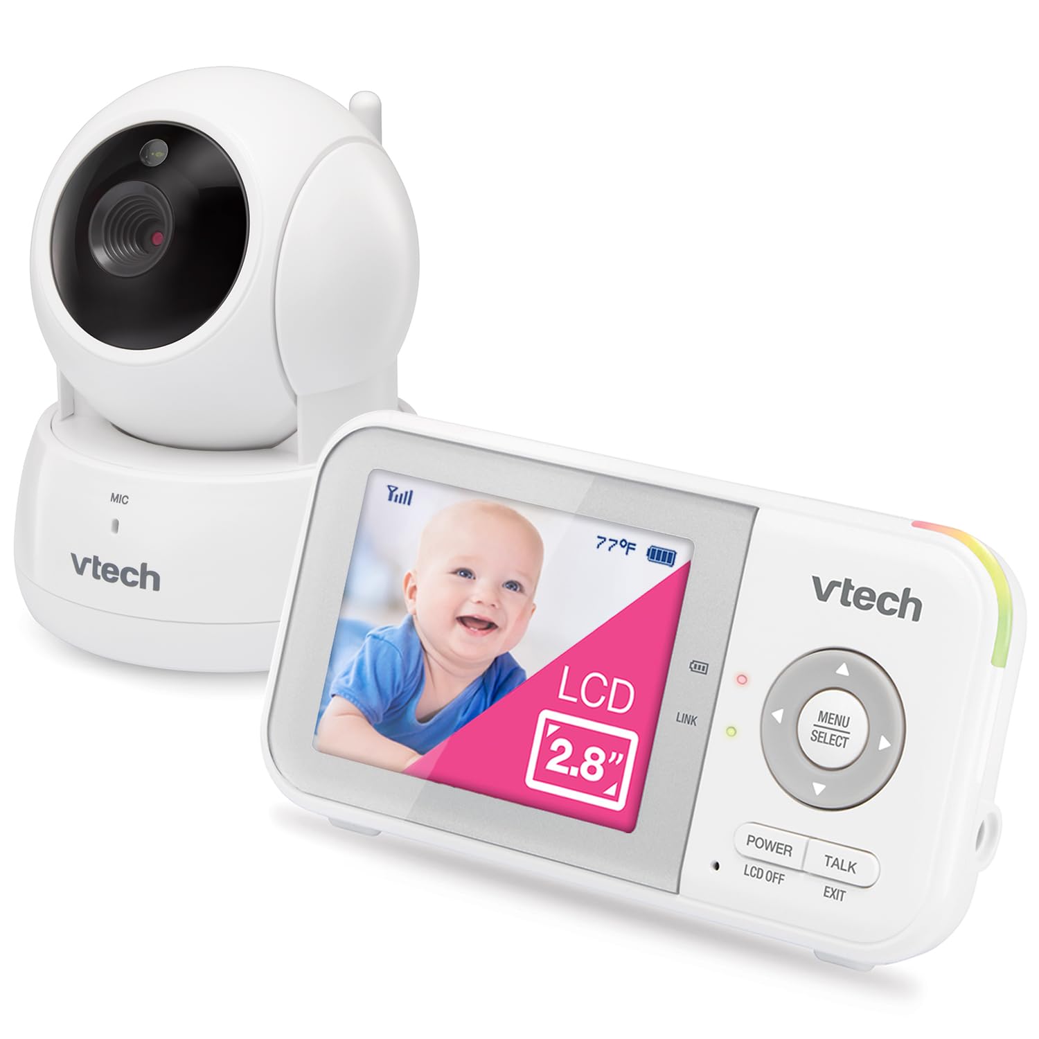 VTech VM923 Baby Monitor with 2.8in Screen and Night Vision