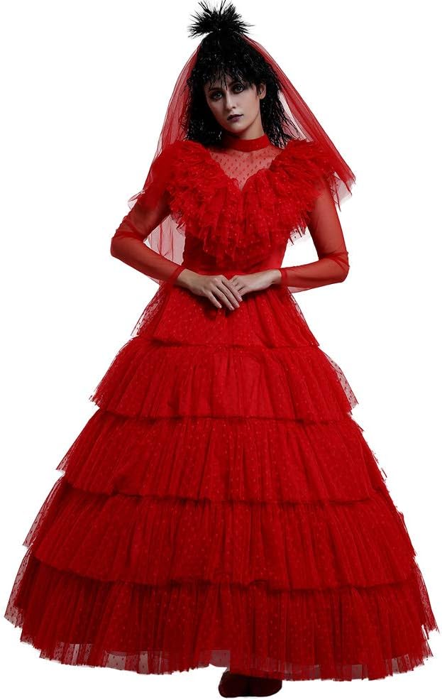 Gothic Wedding Dress for Women - Perfect for Cosplay Events