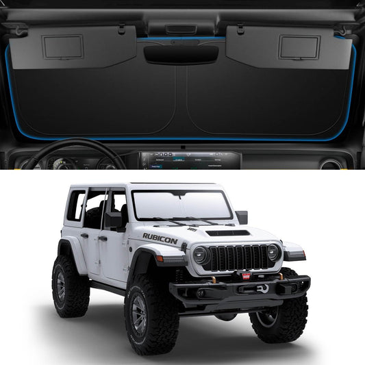 Spigen Triple-Coated CryoShade Sunshade for Jeep Wrangler & Gladiator