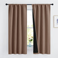 Total Blackout Nursery Curtains 63in Panels - Deep Light Block
