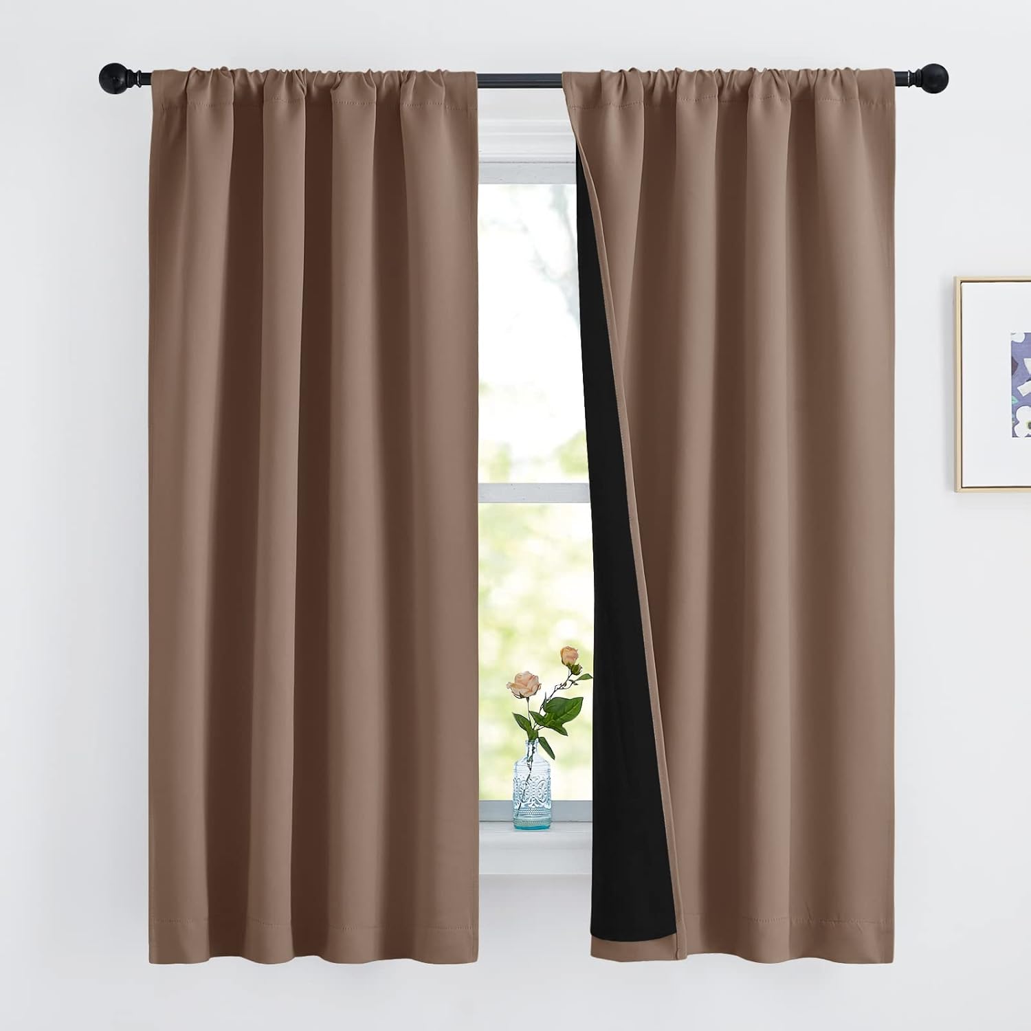 NICETOWN Total Blackout Panels for Nursery, Soft and Thick Curtains