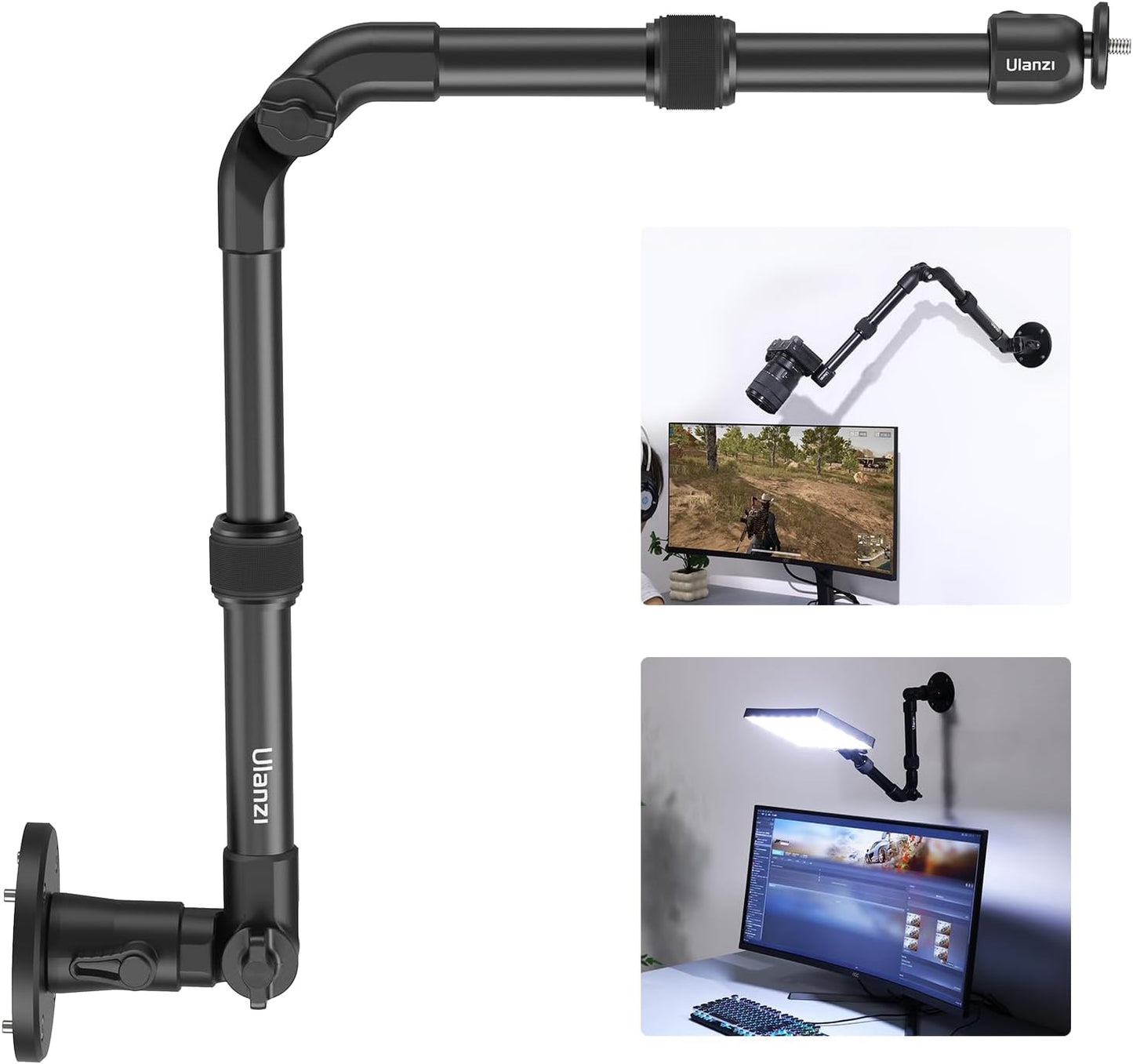 ULANZI ZJ04 Magic Arm Camera Wall Mount for Perfect Angles