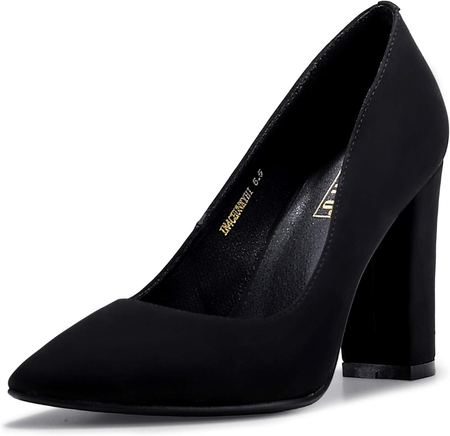 IDIFU Women's Chunky-HI Block High Heels for Elegant Style
