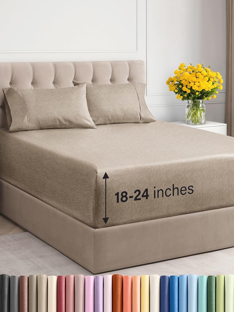 Extra Deep Twin XL Sheet Set for Ultimate Comfort and Fit