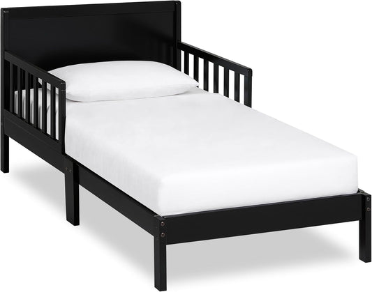 Dream On Me Brookside Wooden Toddler Bed for Safe Sleep