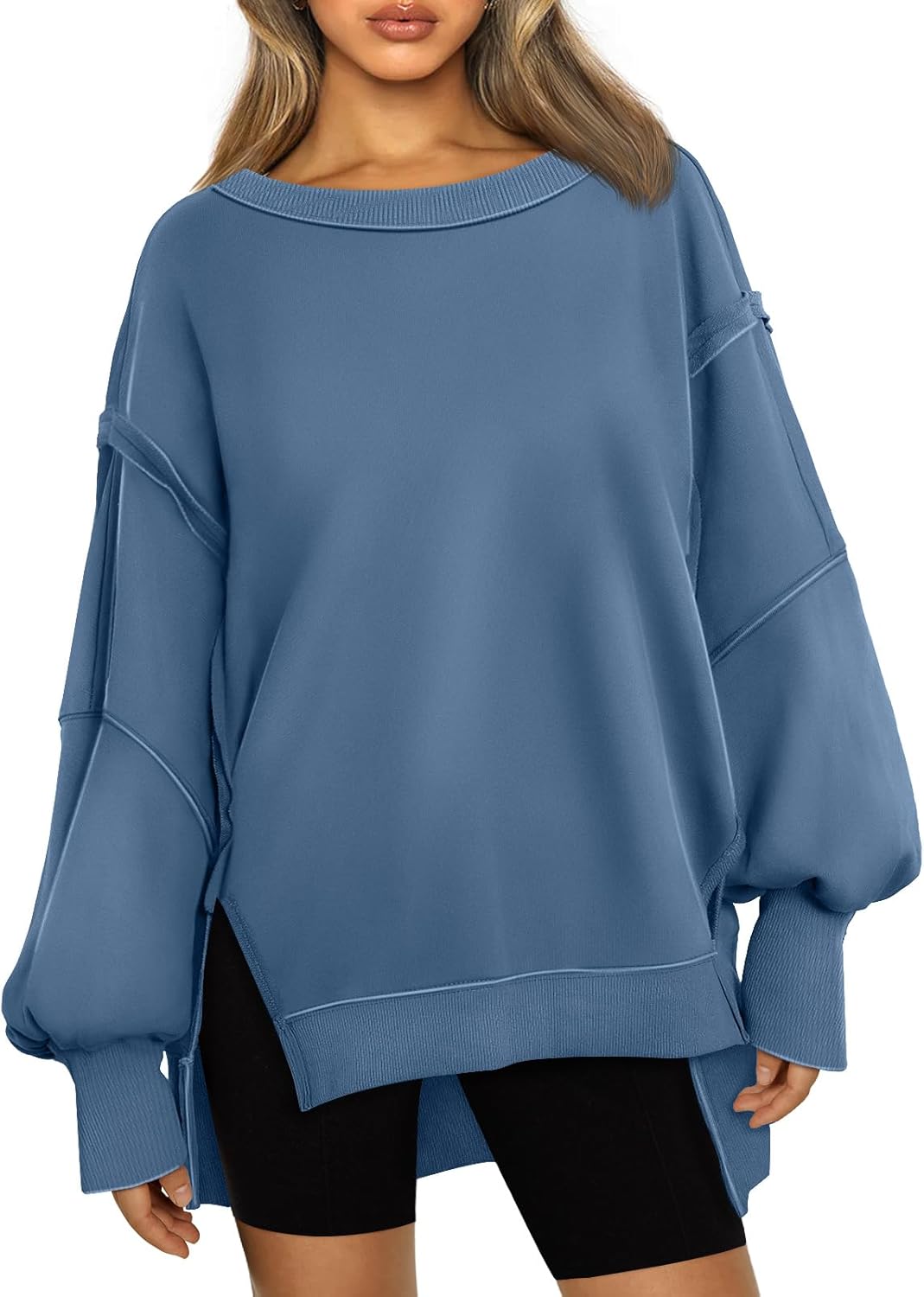 Trendy Queen Oversized Sweatshirts for Women and Teen Girls
