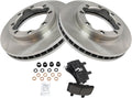 TRQ Front Brake Pad & Rotor Kit Compatible with 1994-99 Trucks