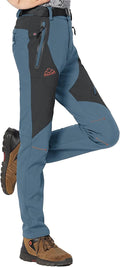 Rdruko Women's Snow Pants Waterproof Insulated Fleece Thermal Ski as