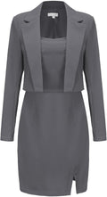 Women's Professional Blazer Dress Suit Set - Lightweight Workwear