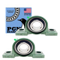 PGN UCP208-24 Pillow Block Bearing - 1 1/2in Bore, Pack of 2