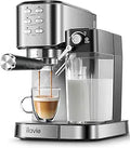 6-in-1 Espresso Coffee Machine with Automatic Milk Frother - Compact