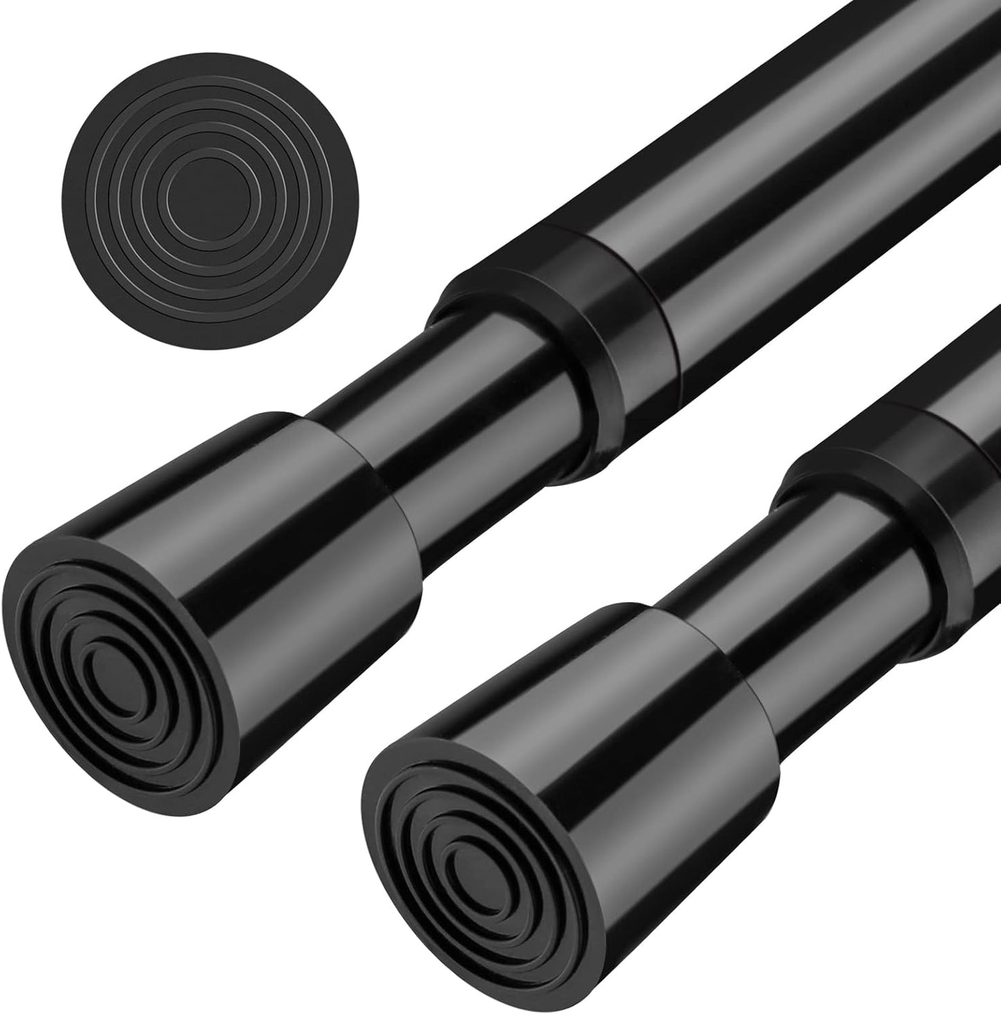 Adjustable Curtain Rods for Windows and Cabinets - 31 to 54 in