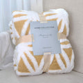 LOMAO Sherpa Fleece Blanket 60in x 80in - Cozy Dual-Sided Throw