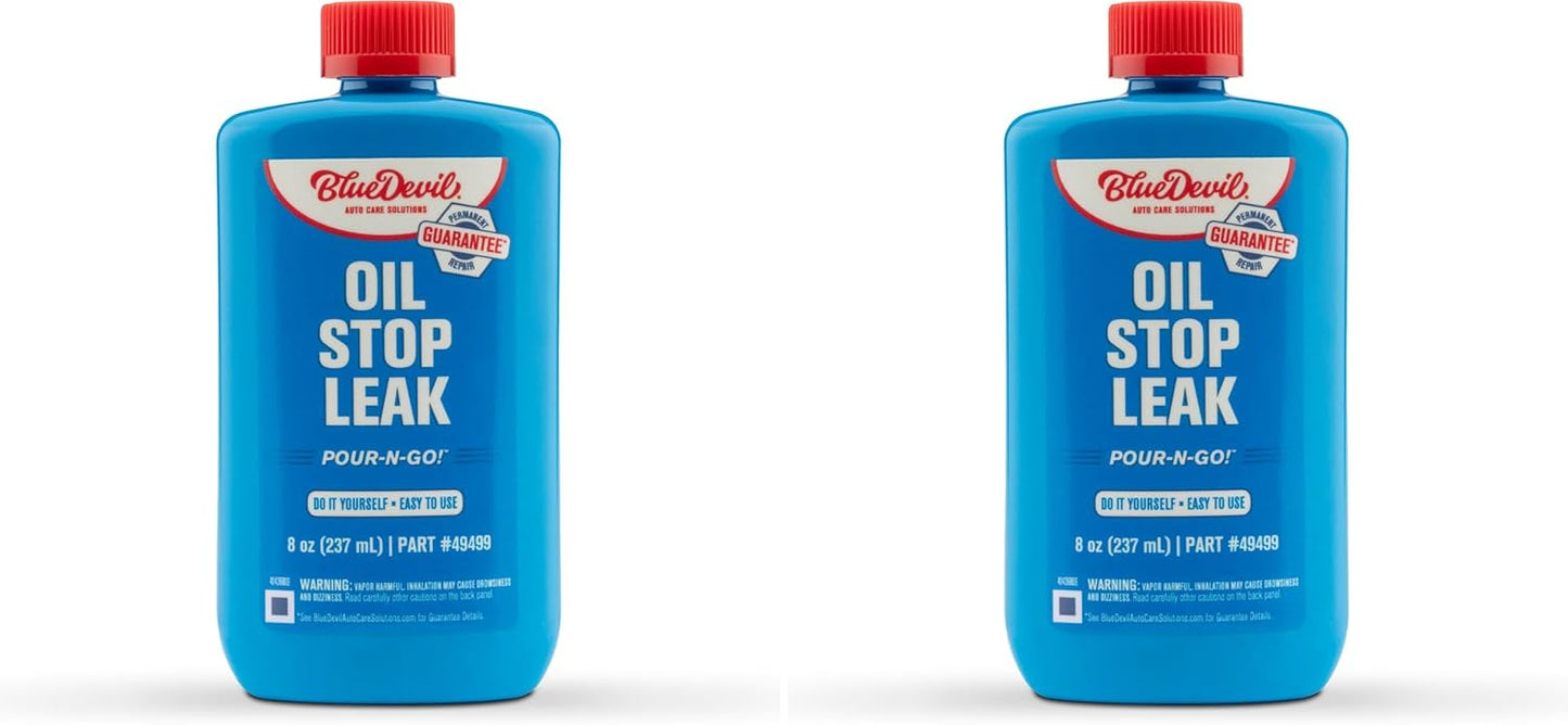 BlueDevil Oil Stop Leak - Permanent Solution for Oil Leaks