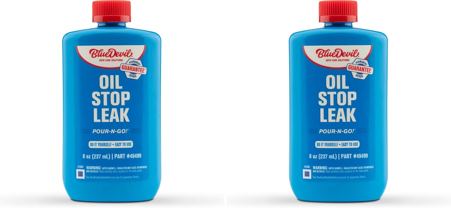 BlueDevil Oil Stop Leak - Permanent Solution for Oil Leaks