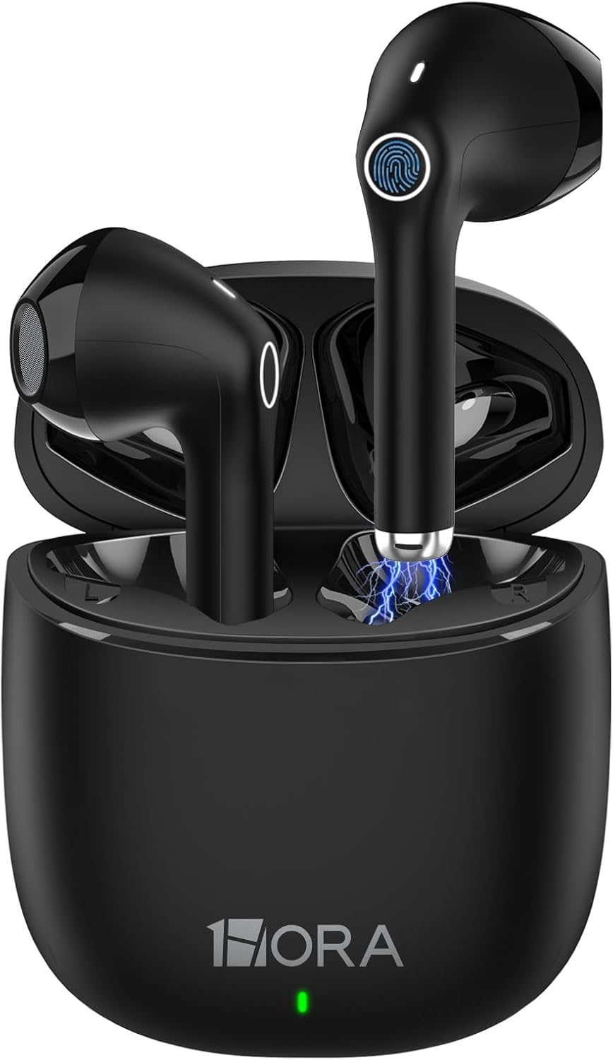 1 Hora Wireless Earbuds Bluetooth 5.3 - Premium Sound & Deep Bass