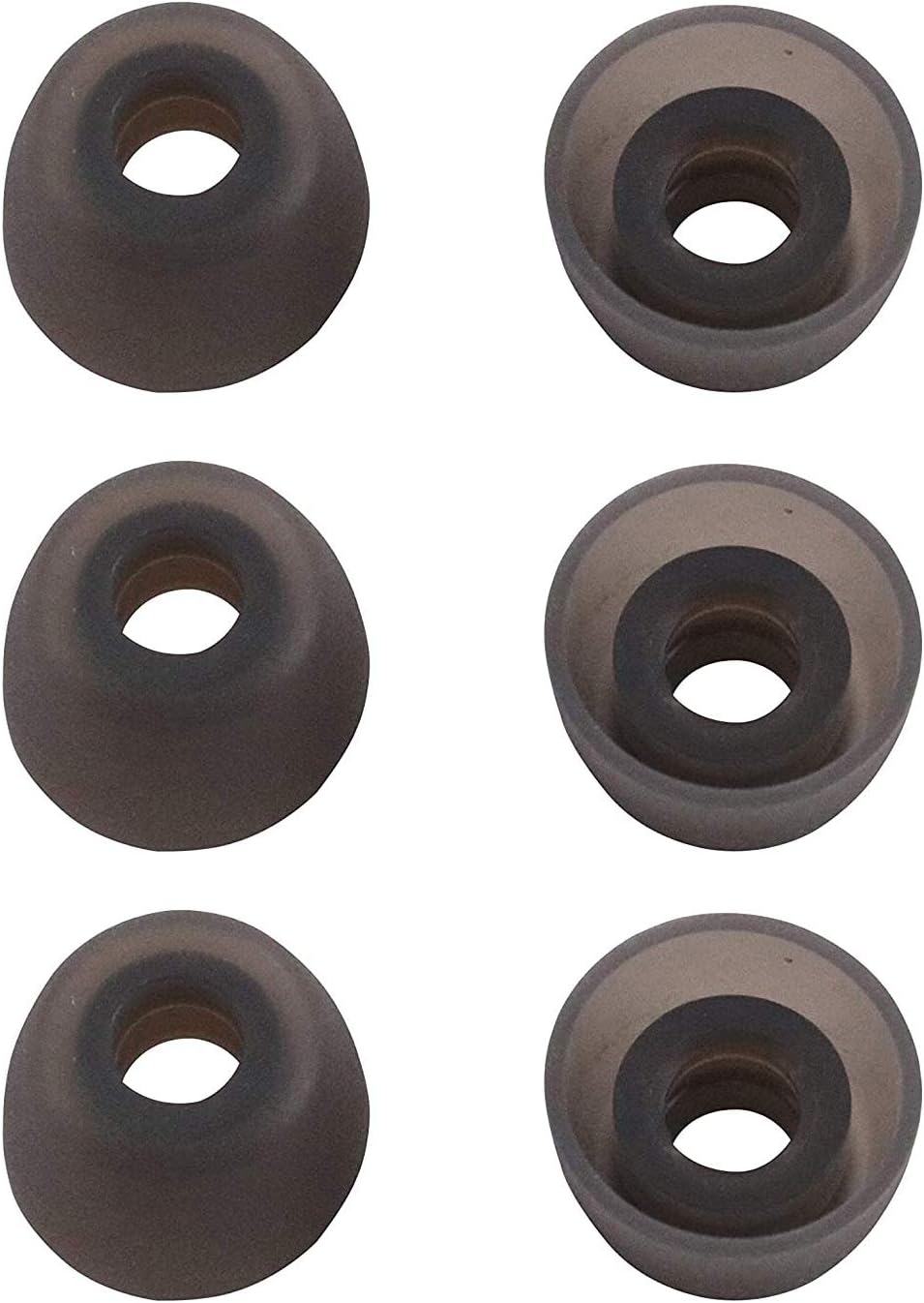 Rayker Soft Silicone Earbud Covers, 3 Pairs, Small (Gray)