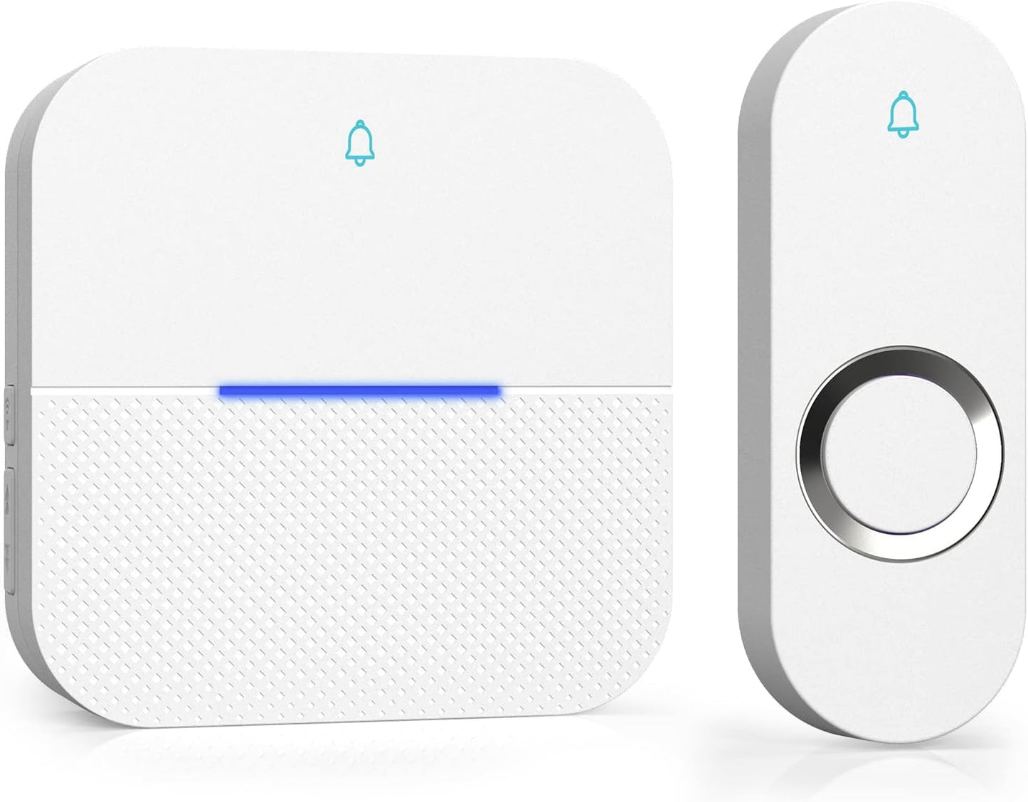 Wireless Waterproof Doorbell: 1000ft Range, 58 Chimes, LED Flash
