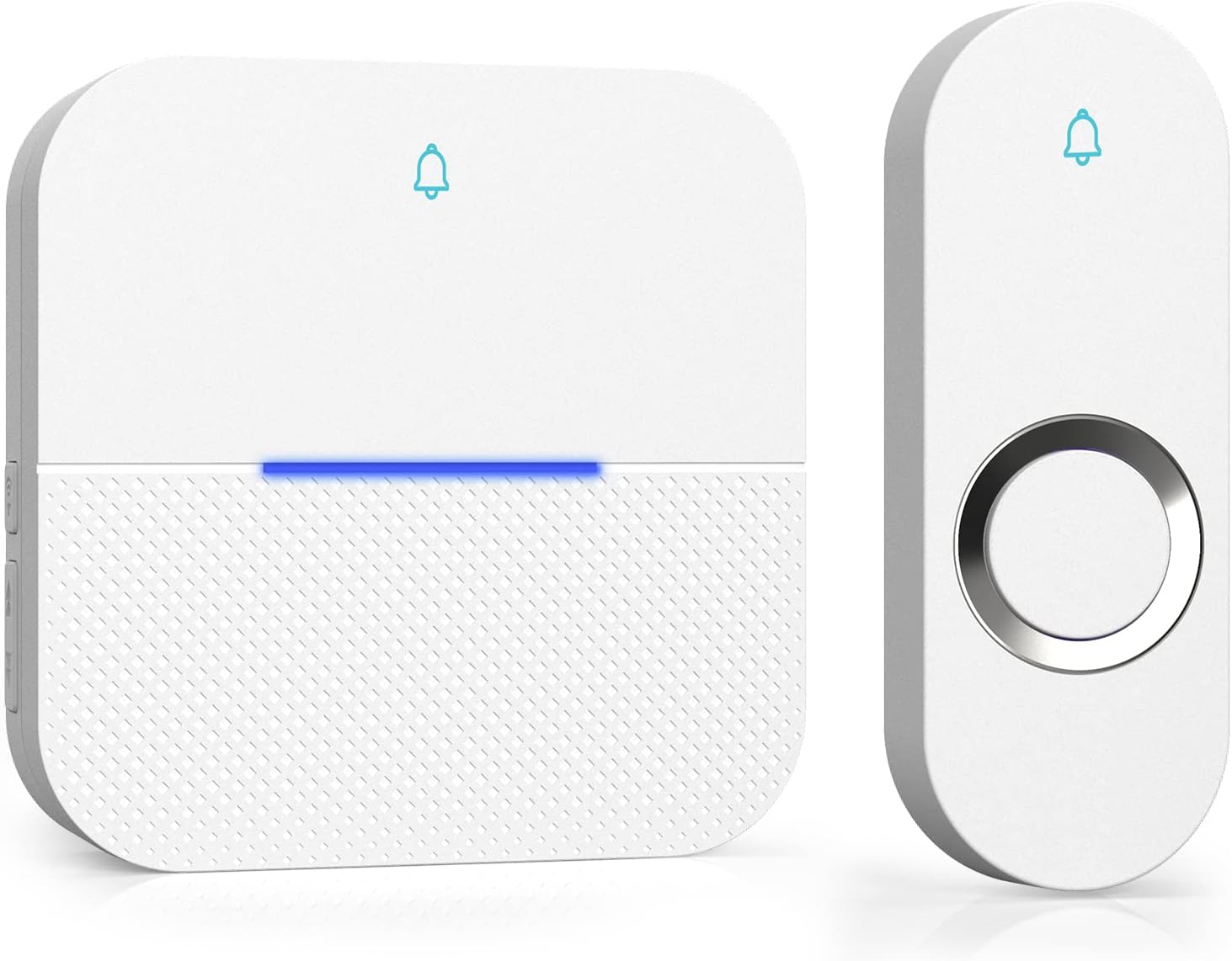 Wireless Waterproof Doorbell: 1000ft Range, 58 Chimes, LED Flash