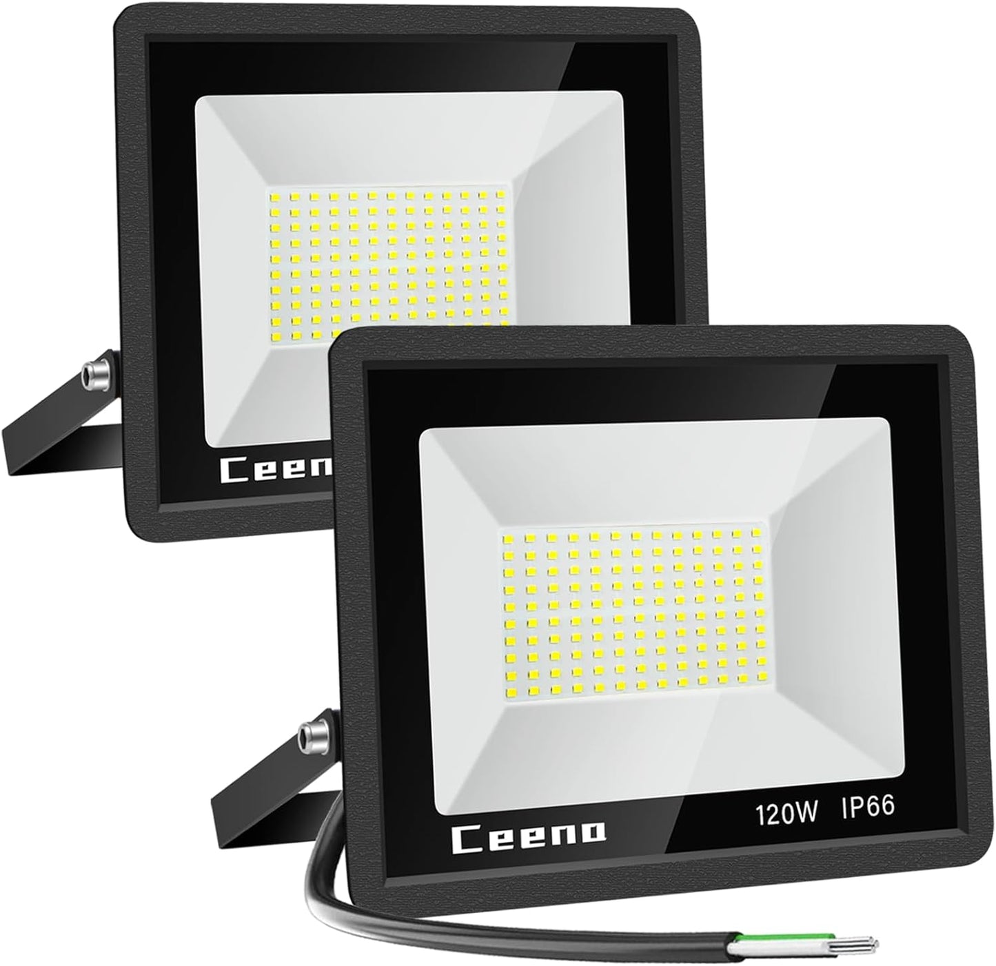 Super Bright 120W LED Flood Light for Outdoor Use - 12000lm
