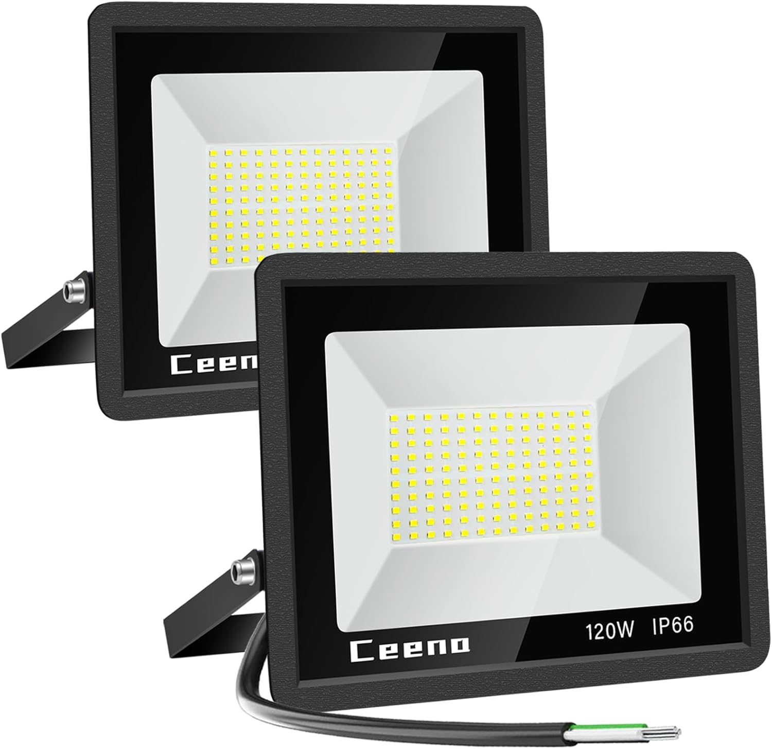 Super Bright 120W LED Flood Light for Outdoor Use - 12000lm