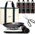 Ultimate KBBQ Set with Grill Pan and Portable Stove for BBQ Lovers