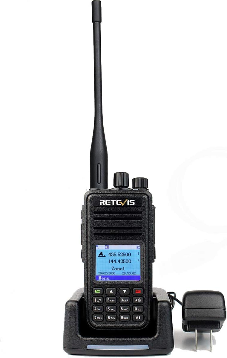 Retevis RT3S DMR Radio: Dual Band Walkie Talkies for Travel