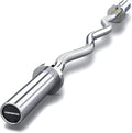 47 in Olympic EZ Curl Bar 500-lb Capacity - Ergonomic Curl Bar