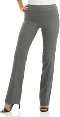 Ease into Comfort Stretchy Business Casual Bootcut Pull-On Pant Wear