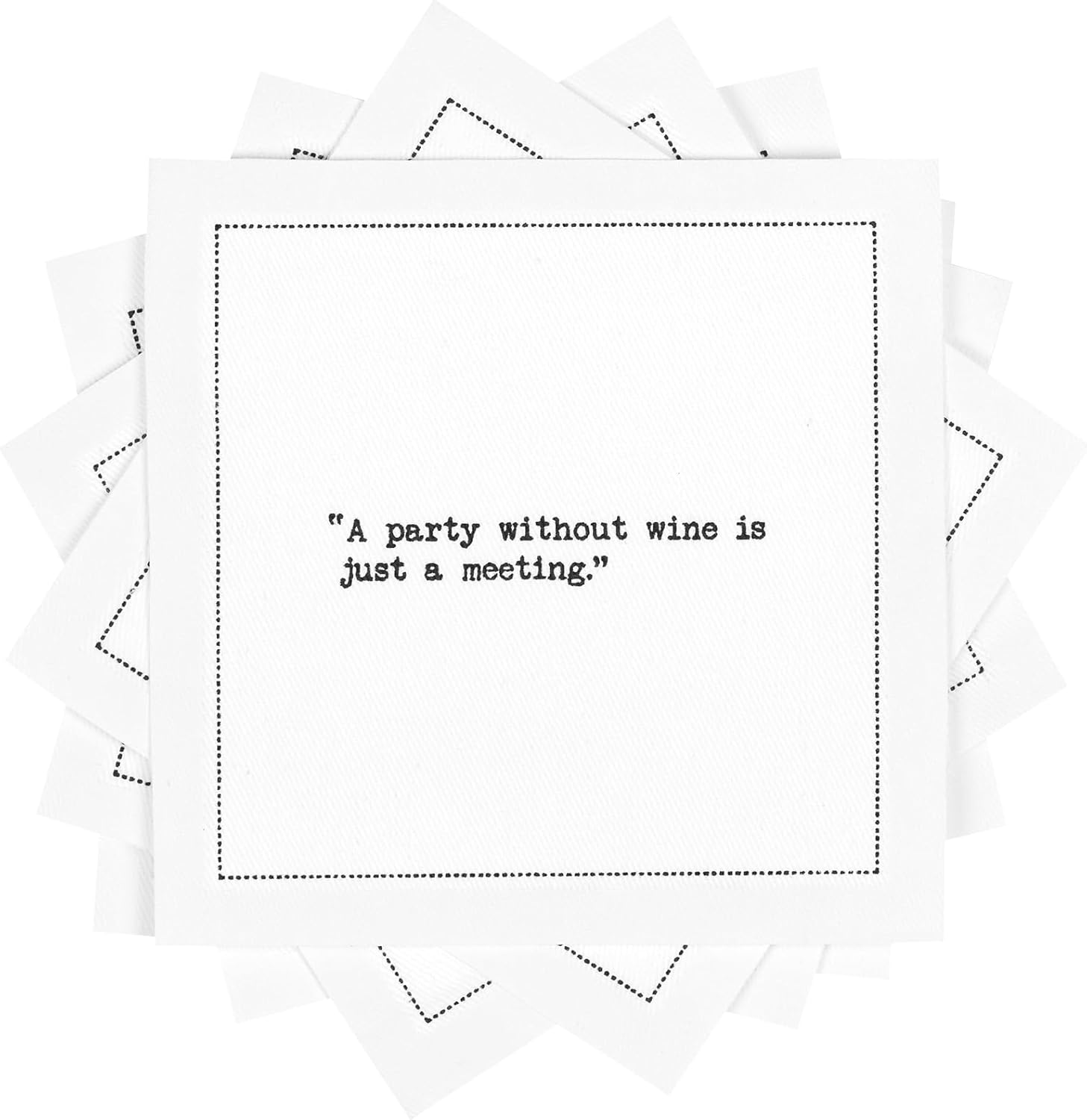 Funny Wine Quotes Cocktail Napkins for Parties and Gatherings