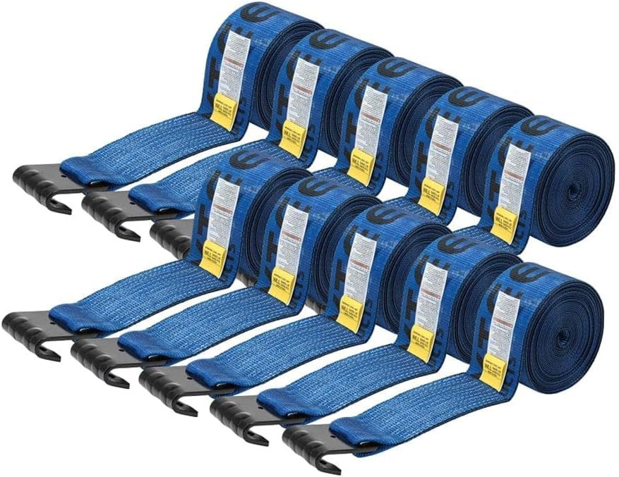 Mytee Products Winch Straps 4in x 30ft Heavy Duty Tie Down