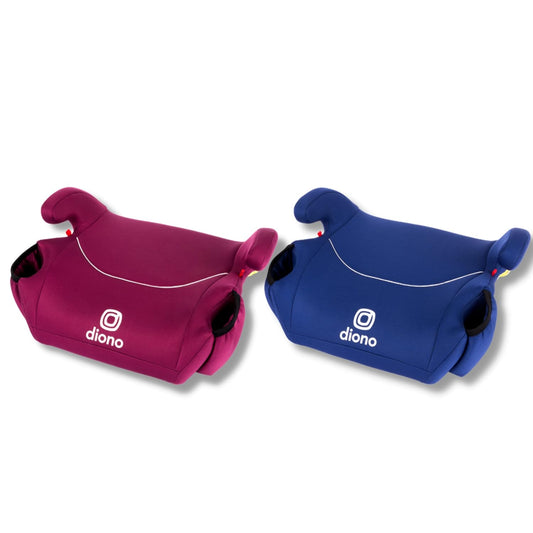 Diono Solana Backless Booster Car Seats for Big Kids, Pack of 2