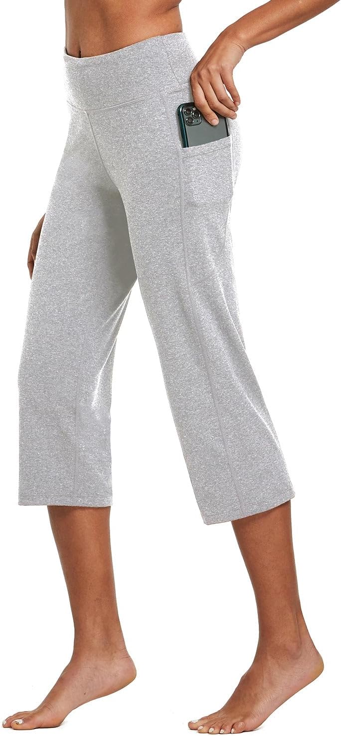 Baleaf Womens Yoga Capri Pants for Comfort and Style