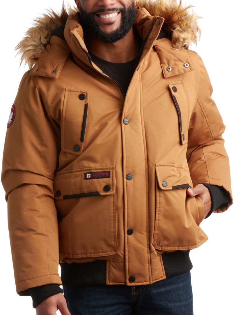 Insulated Bomber Parka for Big & Tall Men