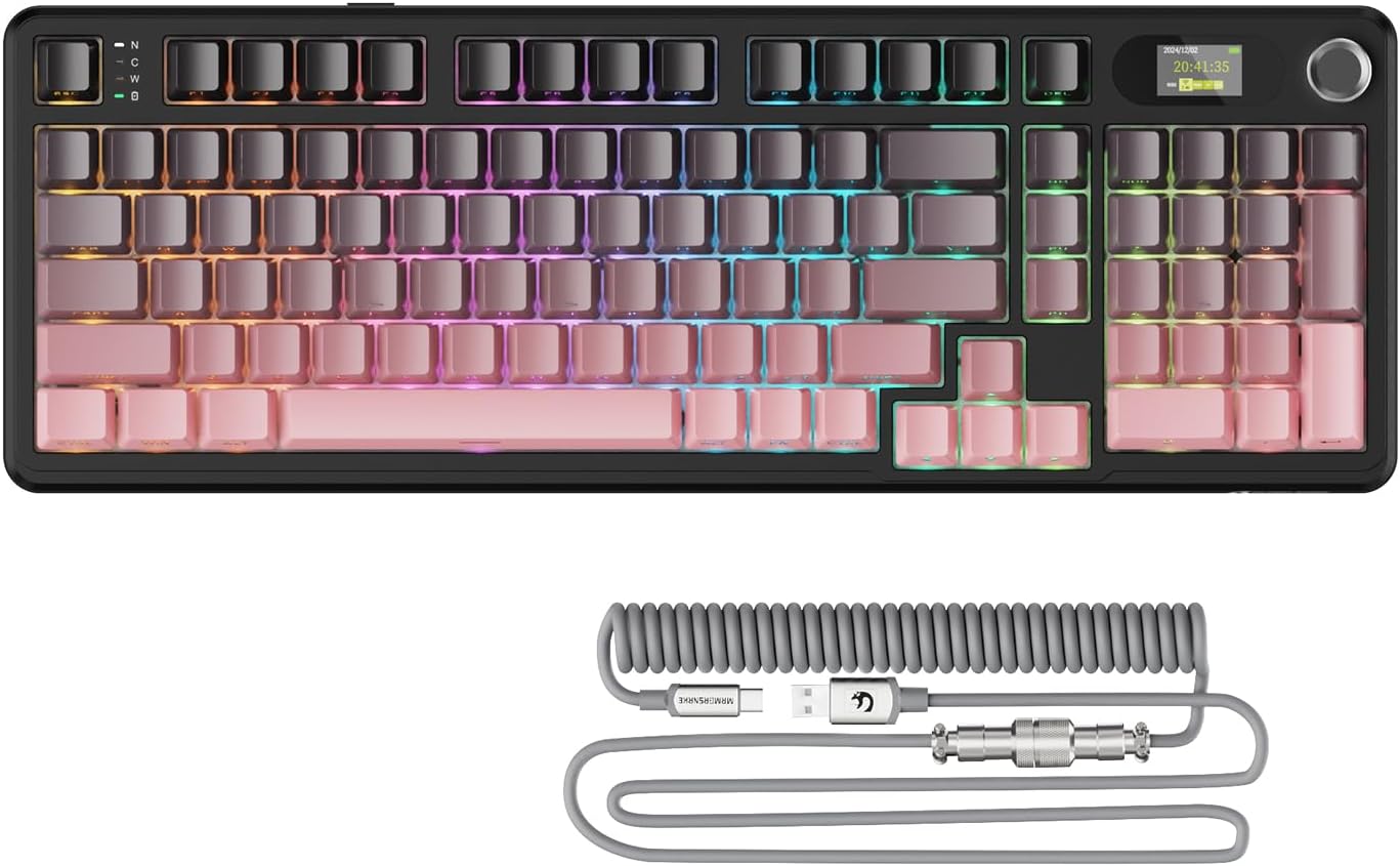 ATTACK SHARK X98PRO Wireless Mechanical Keyboard with TFT Screen