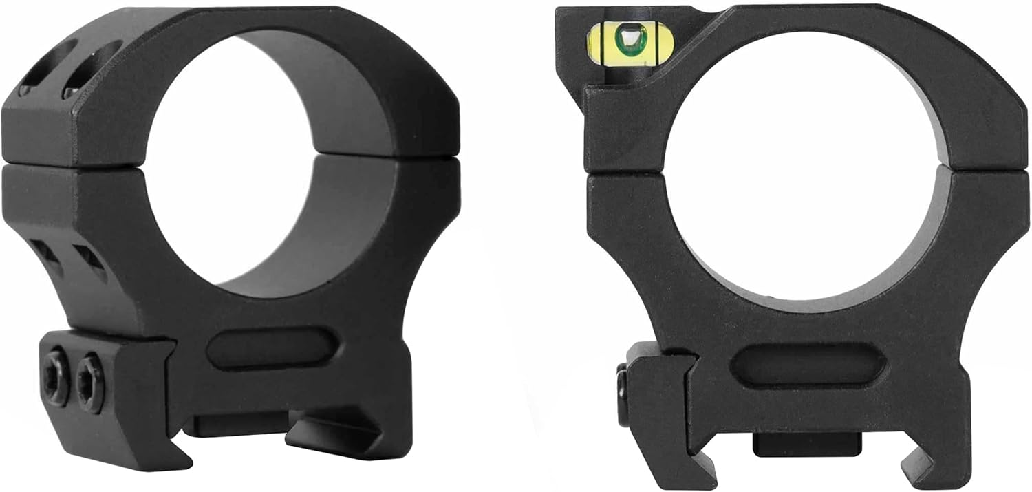 Monstrum Next Level Scope Rings with Integrated Level Bubble