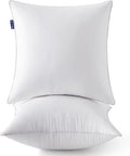 MIULEE 24 x 24 Pillow Inserts Set of 2 - Full, Soft Support