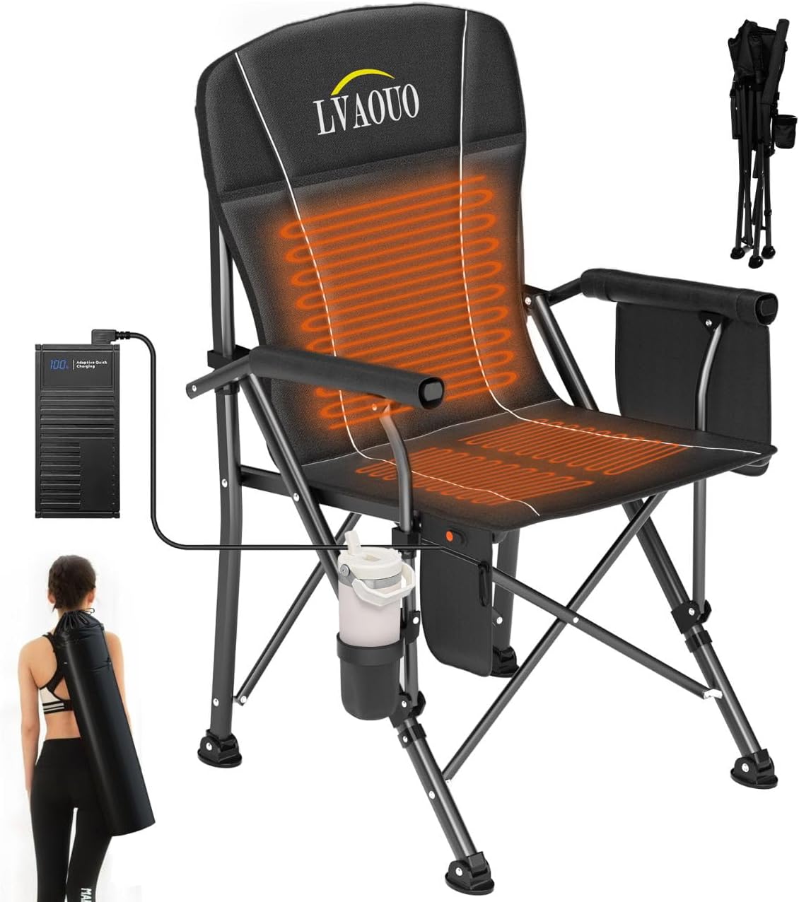Heated Camping Chair - Ultimate Comfort Anywhere