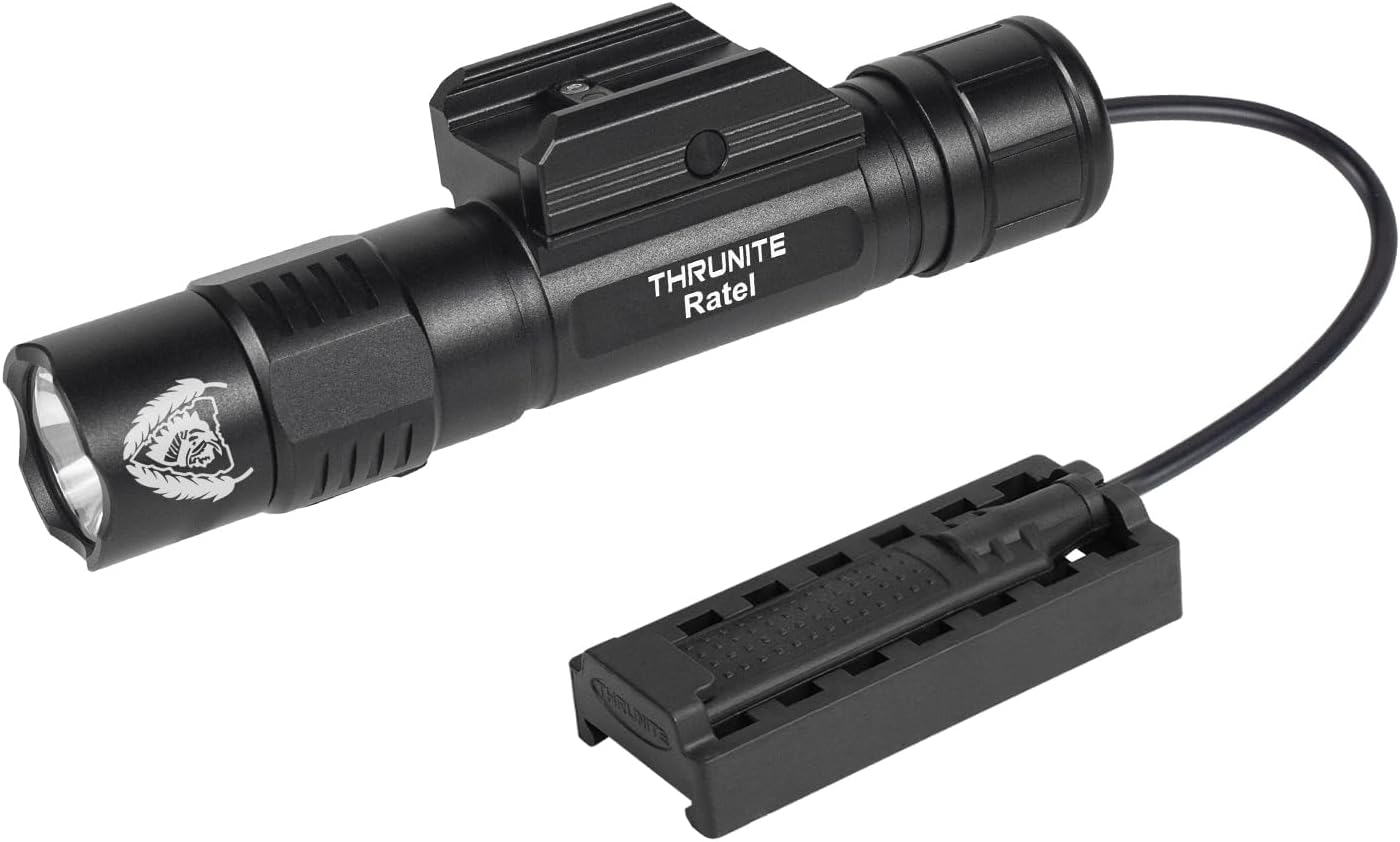 ThruNite BSS Ratel Rechargeable Flashlight: Bright Tactical Light