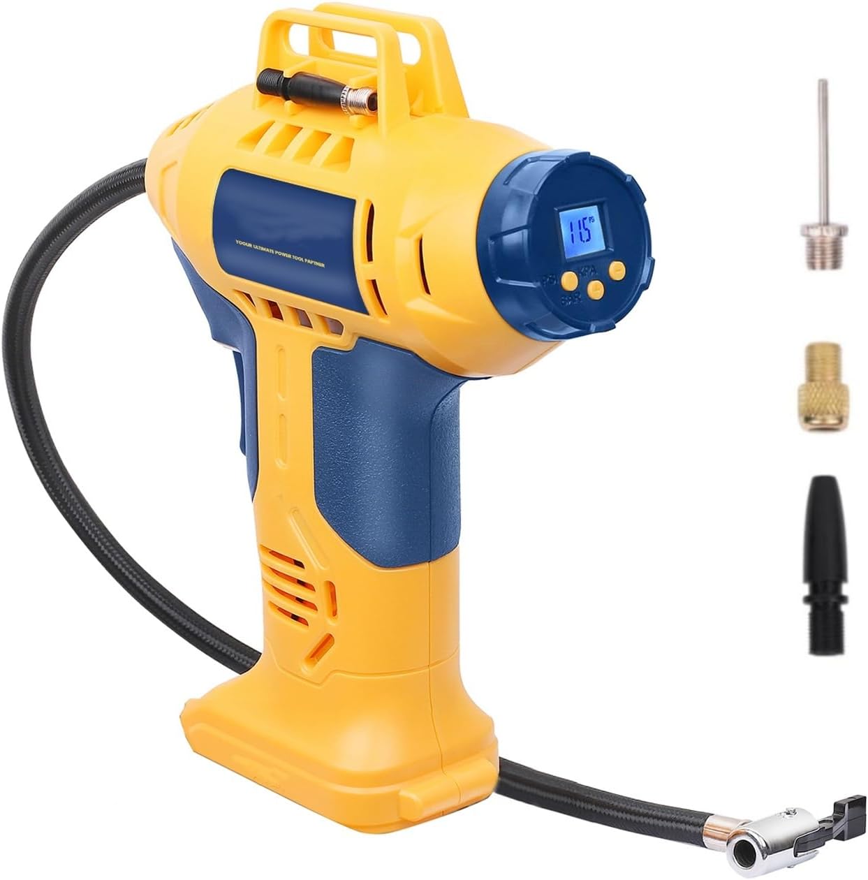 FORDWALT Cordless Tire Inflator: 160PSI Portable Power