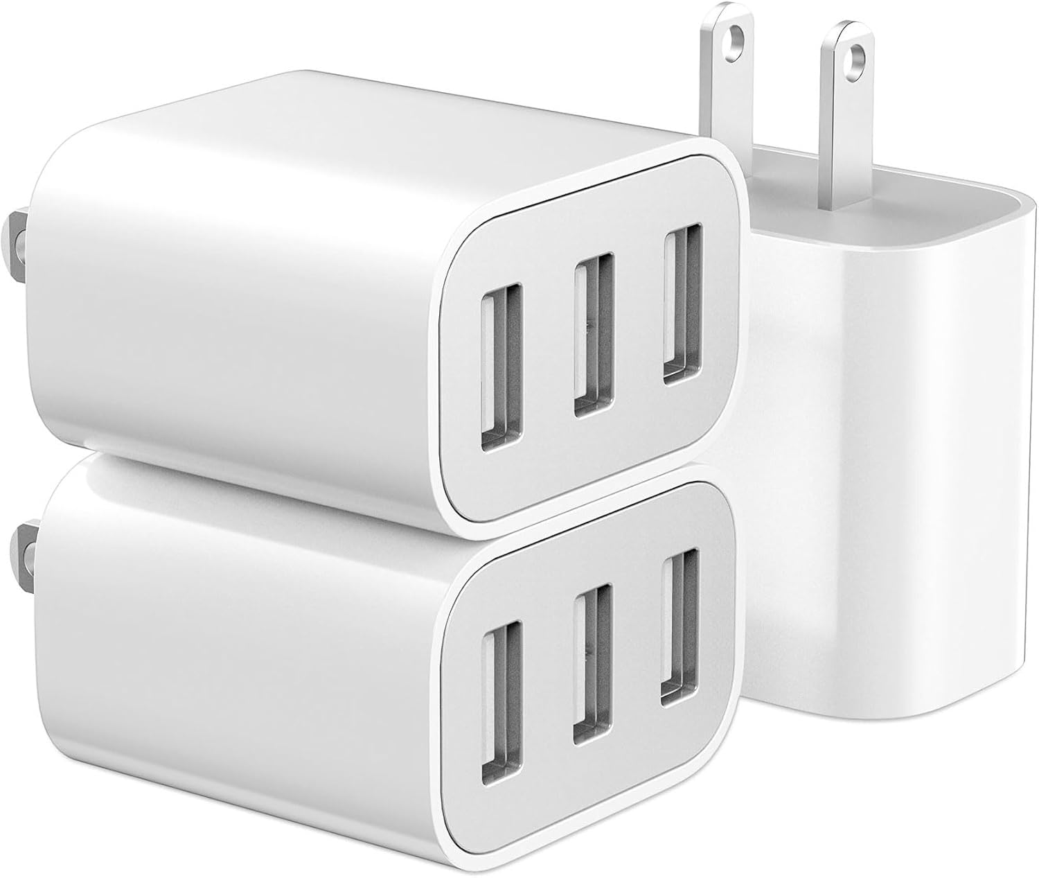 Fast Charging Trio: XIANGHONGYIAN 3-Port USB Wall Charger