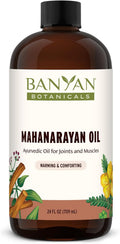 Mahanarayan Oil for Soothing Joints and Muscles - 24 oz
